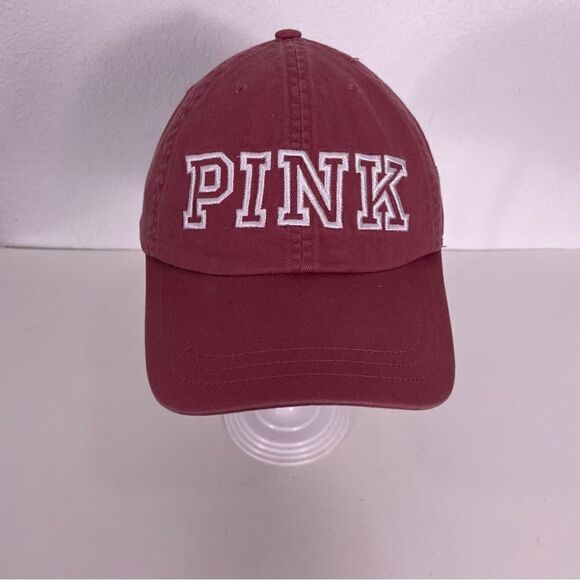 Victoria’s Secret Pink Dusty Pink Baseball Hat - Picture 1 of 4